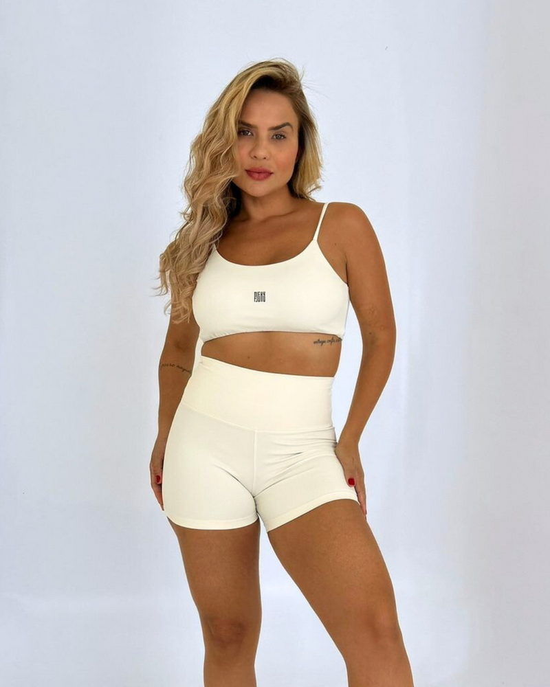 Top Fit Bicolor Off White