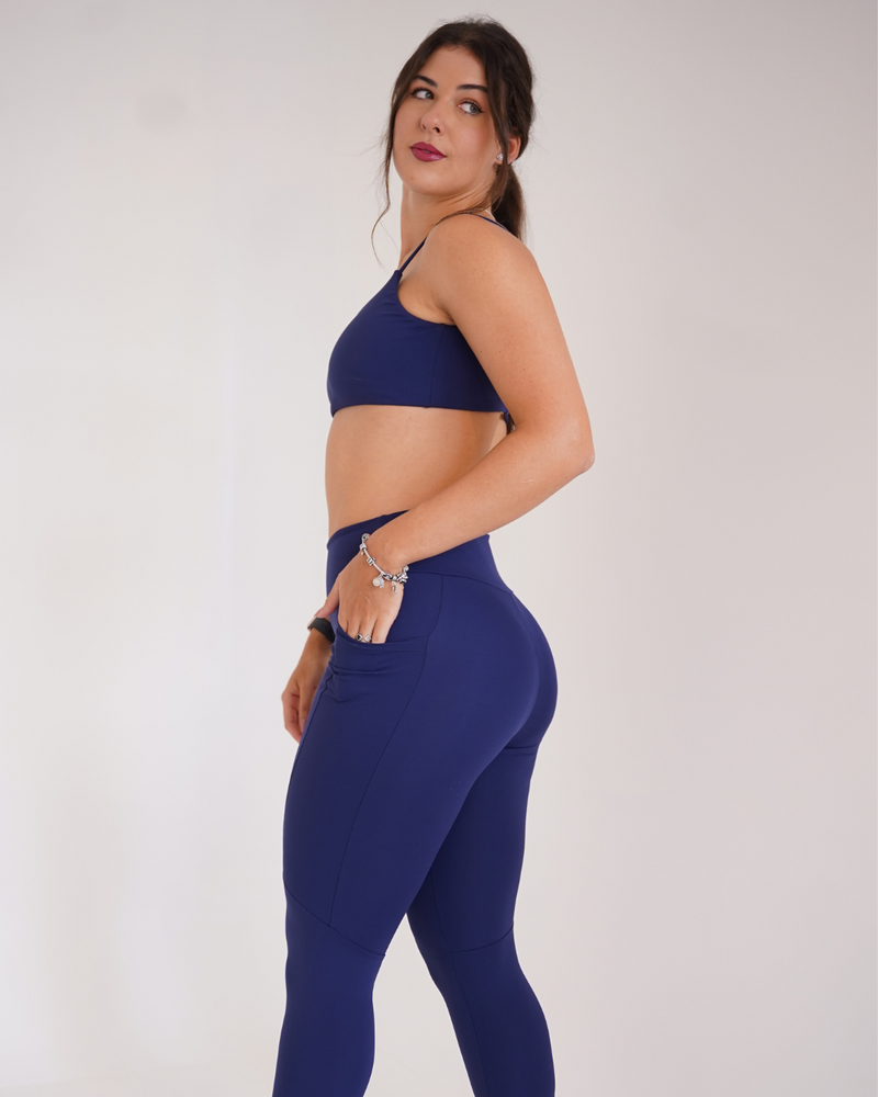 Legging Pocket Azul Marinho
