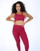 Conjunto Legging Bruna Cereja