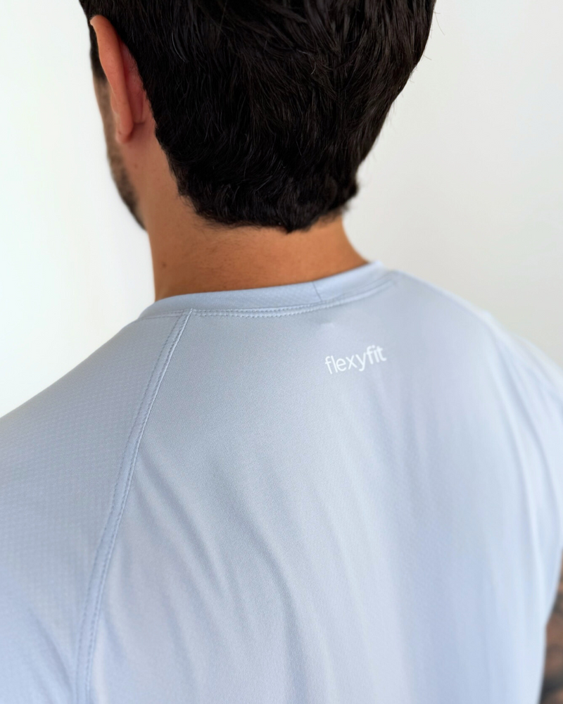 Camiseta Raglan Masculina Azul London