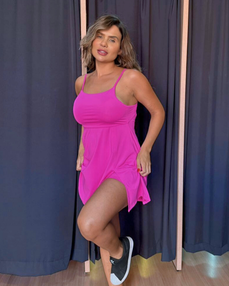 Vestido Mari Rosa Pink Beach Tennis