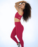 Conjunto Legging Bruna Cereja