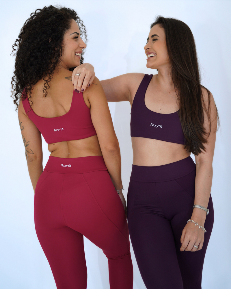Conjunto Legging Duda Cereja